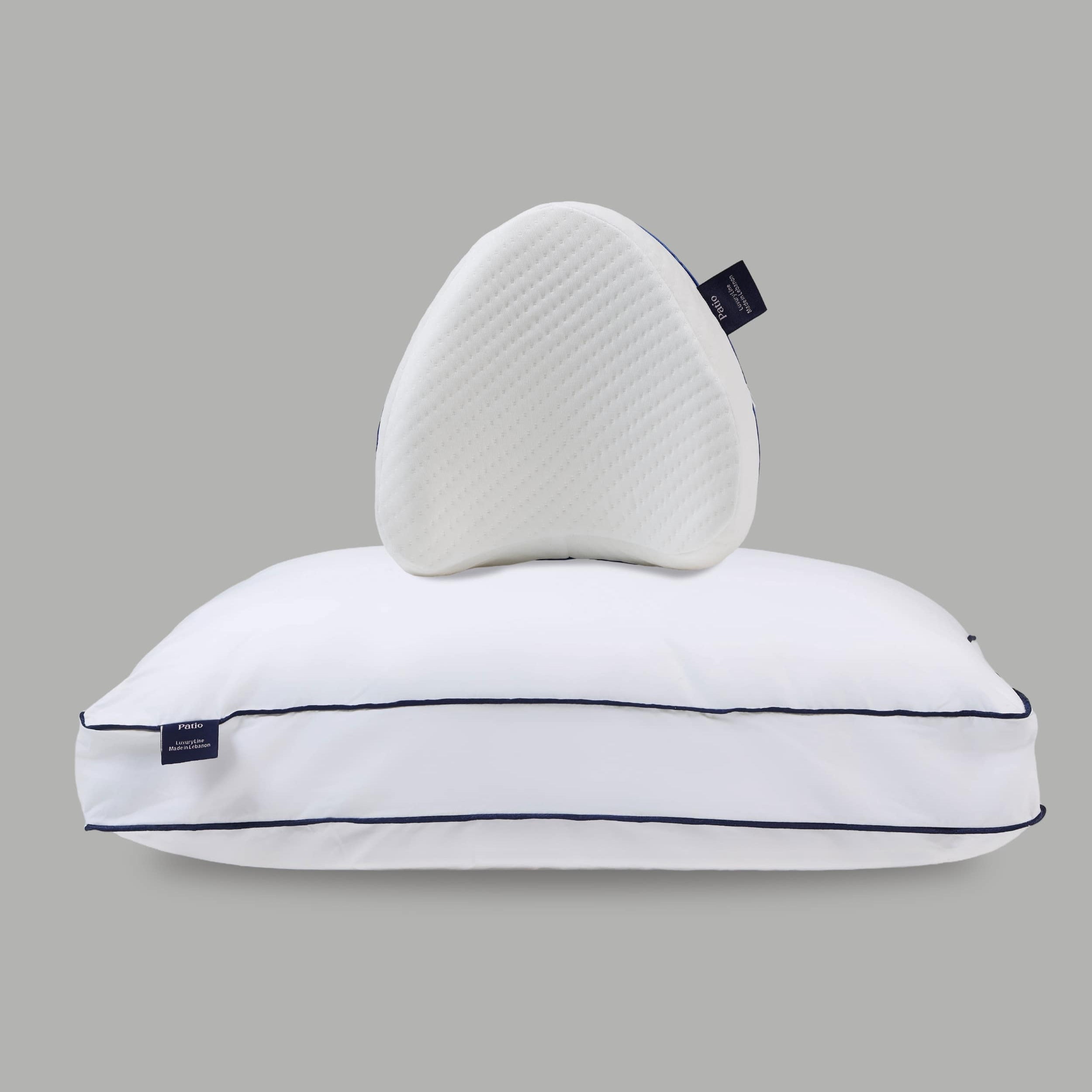 La Carezza Medical Pillow + Knee Pillow Bundle
