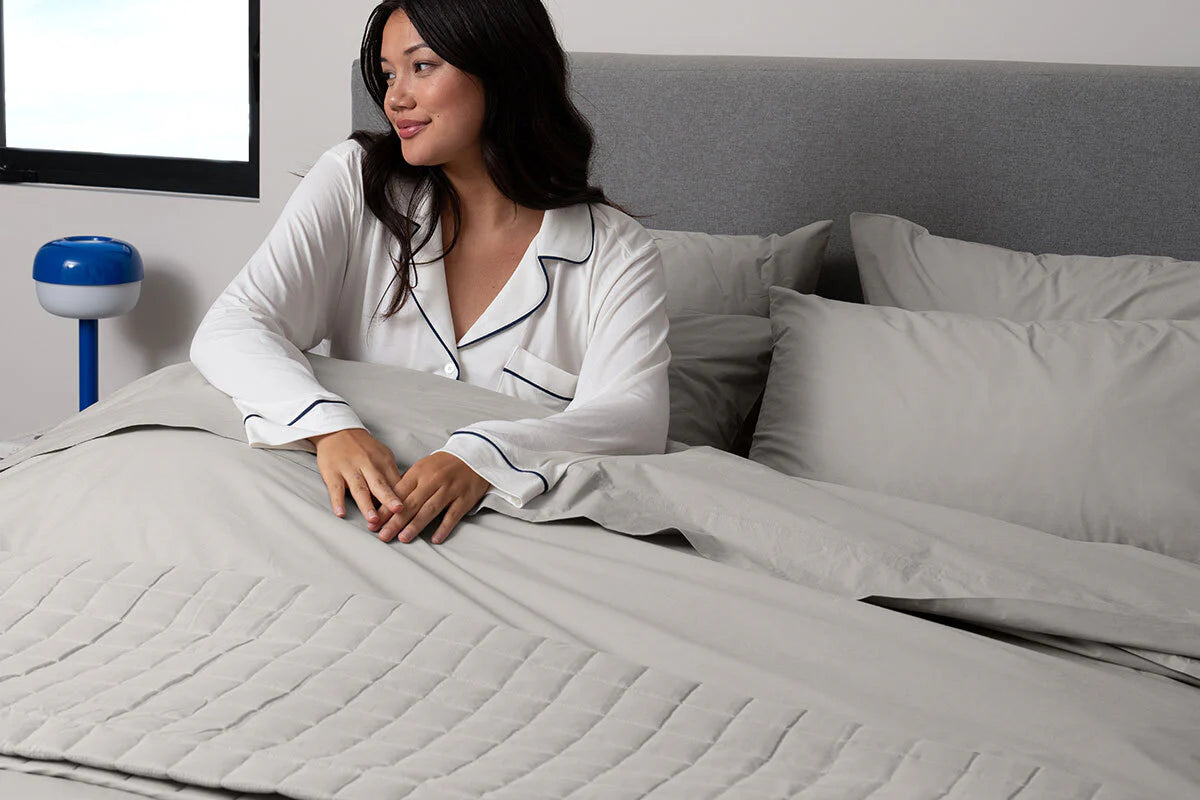 Percale P-Cotton Set - Grey