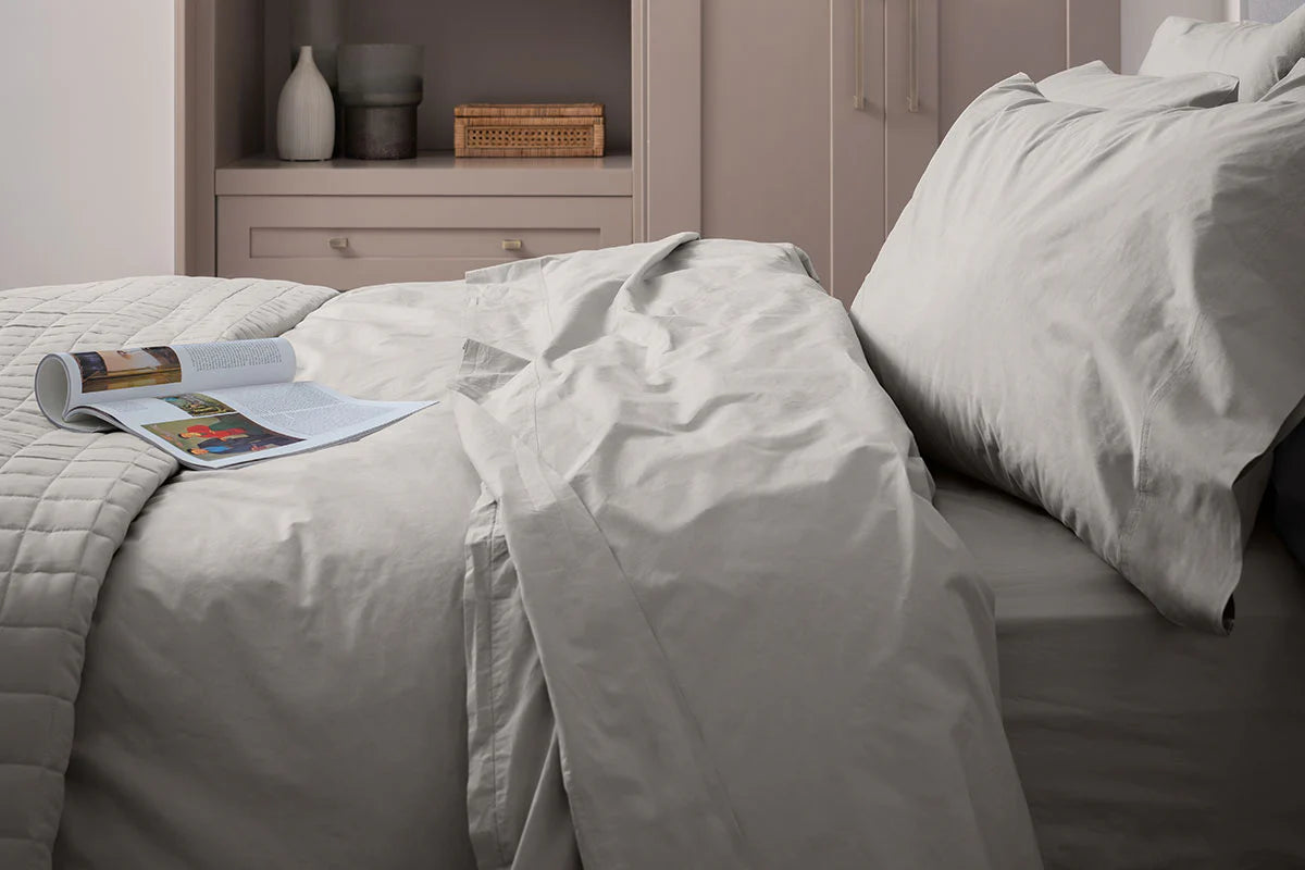 Percale P-Cotton Set - Grey