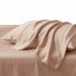 Bamboo Cooling Pillowcase Set fabric texture detail – 300TC twill weave