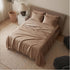 Bamboo Cooling Sleep Set colour options – light grey, dark grey, beige, mocha