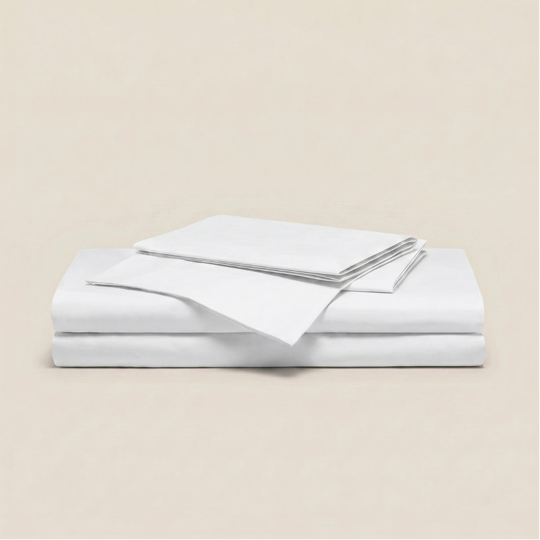 Cotton Bedset - White (300TC)