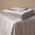 Bamboo Cooling Cover Double-Sided folded in light grey – 300TC bamboo viscose
