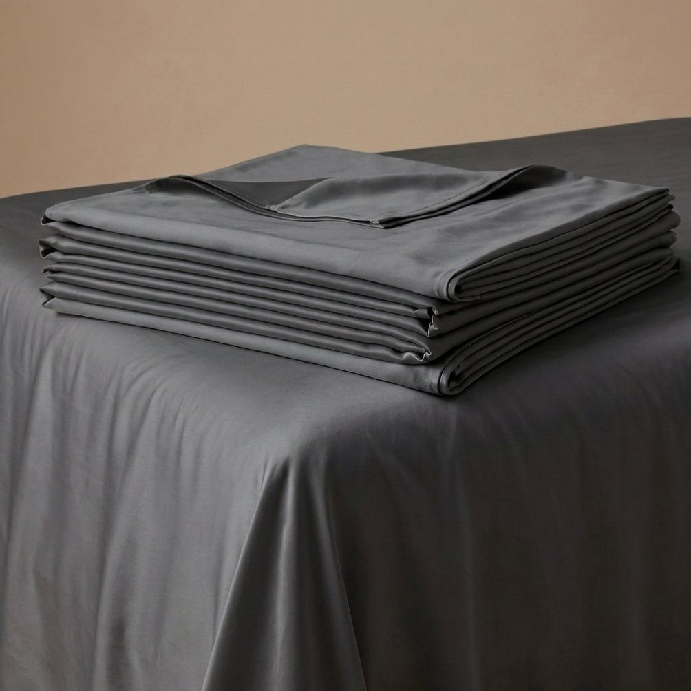 Bamboo Cooling Cover lifestyle shot on styled bed