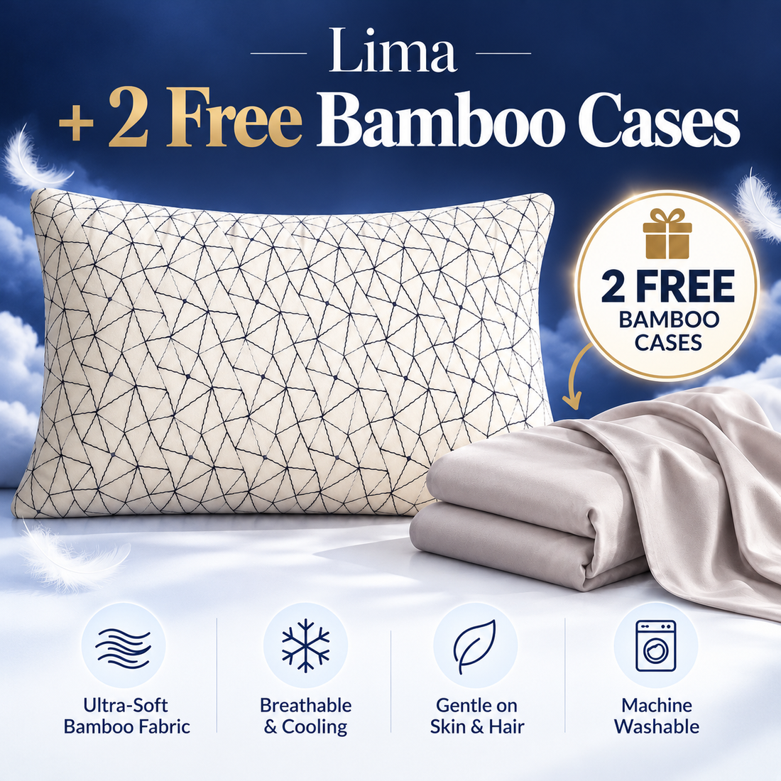 Lima + 2 Free Bamboo Cases