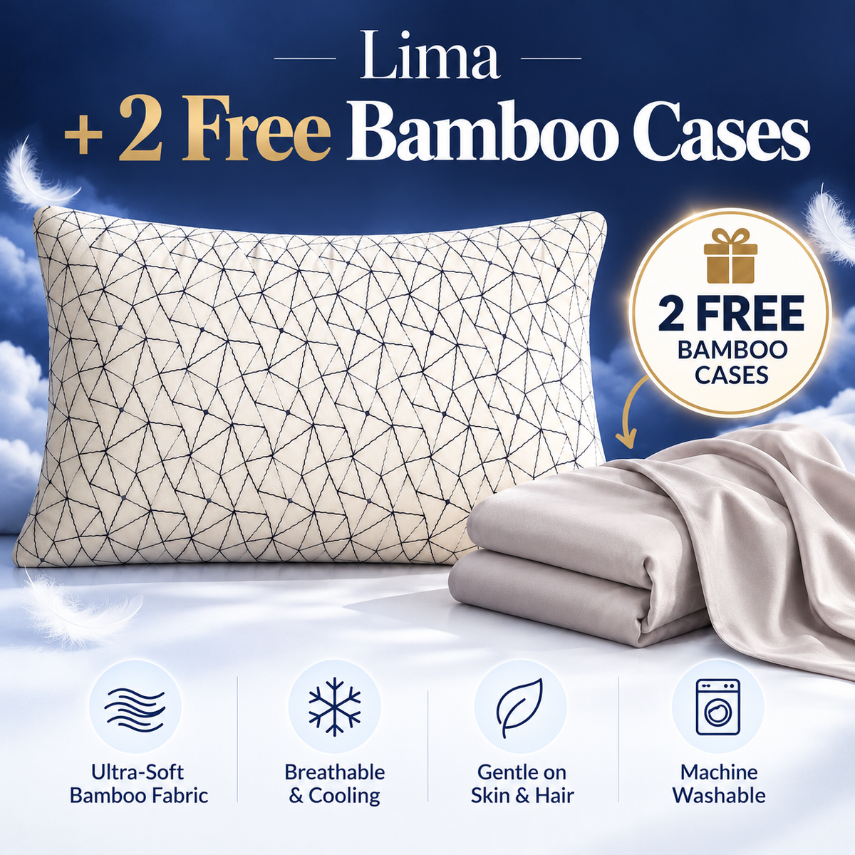 Lima + 2 Free Bamboo Cases