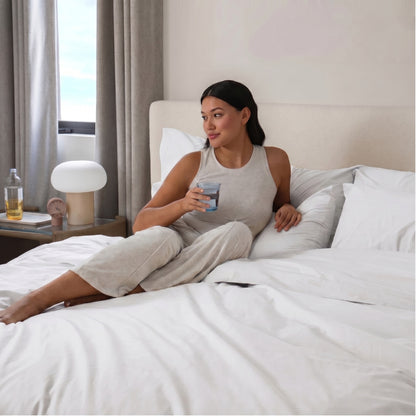 Cotton Bedset - White (300TC)