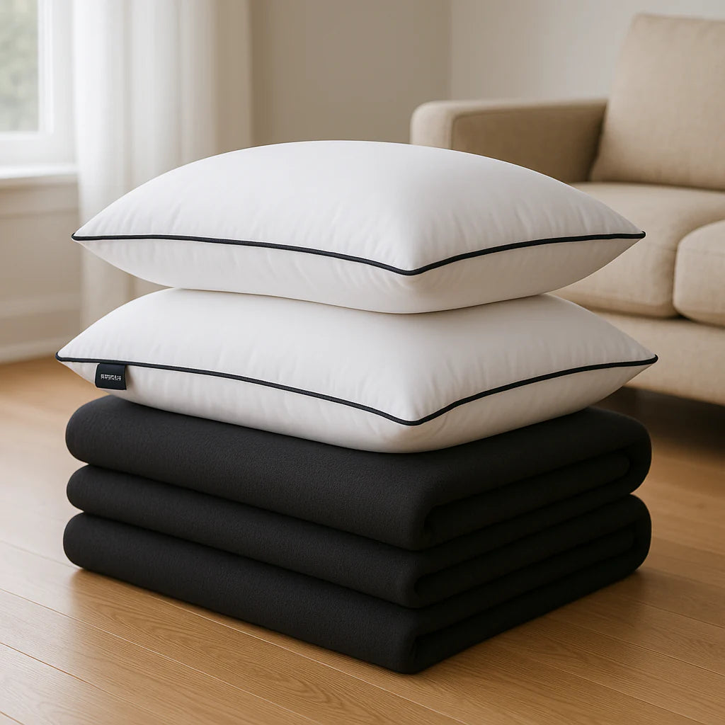 El Conforto Pillow &amp; Polar Duo Blanket Bundle