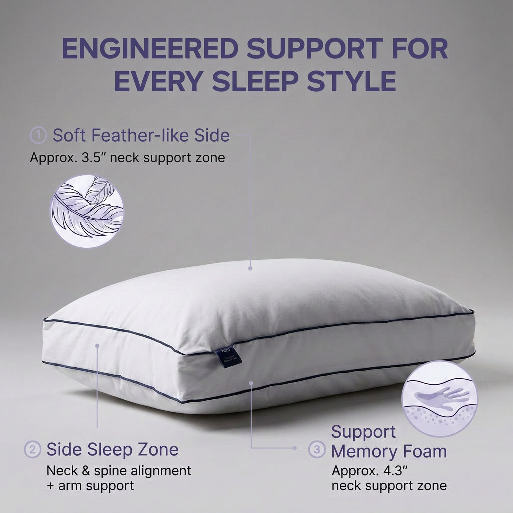 La Carezza Pillow (Adjustable)