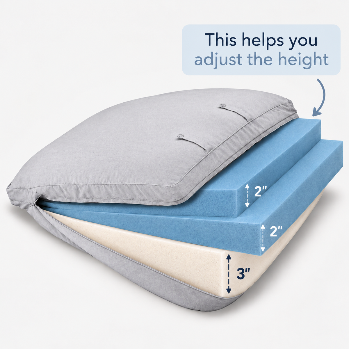 Wedge Back Pillow