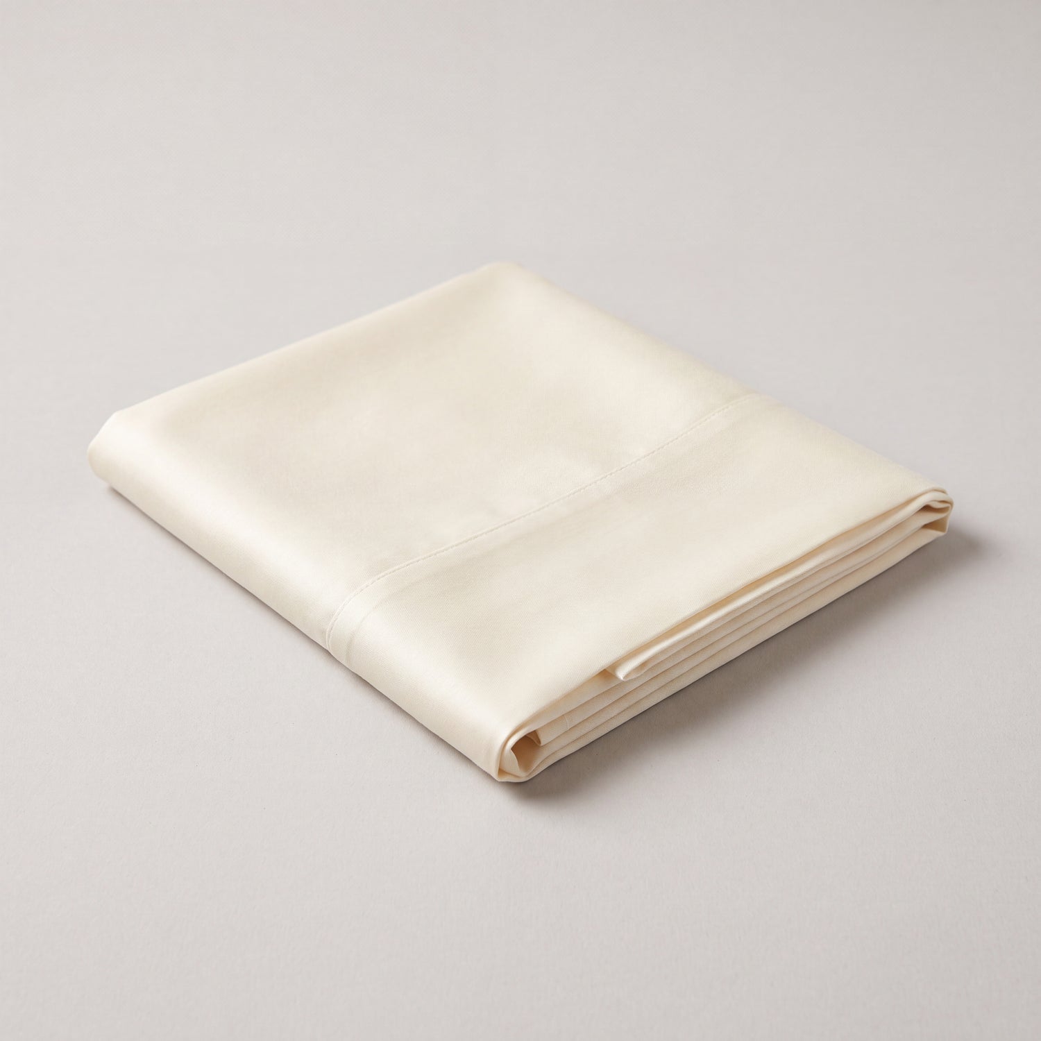 Bamboo Cooling Pillowcase in cream – 300TC bamboo viscose sateen